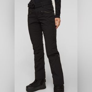 Black Bogner ski pants